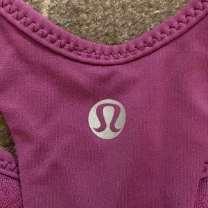 Lululemon turbo tank dew berry tank top